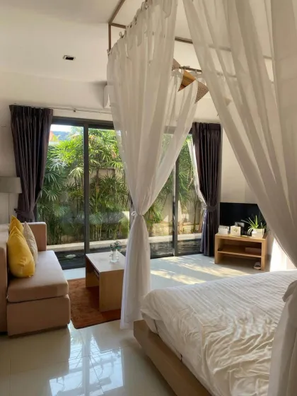 Villa privada 1 hab con piscina en Seastone Pool Villas, Chalong