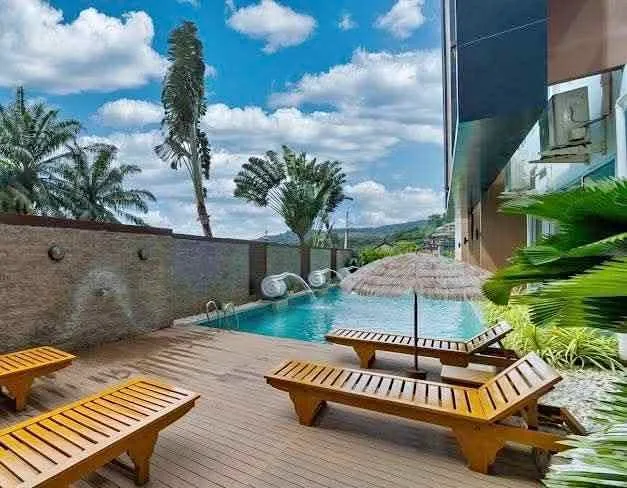 อพาร์ตเมนต์ 1 ห้องนอน ให้เช่า ที่ Chic Condominium กะรน ภูเก็ตทาวน์