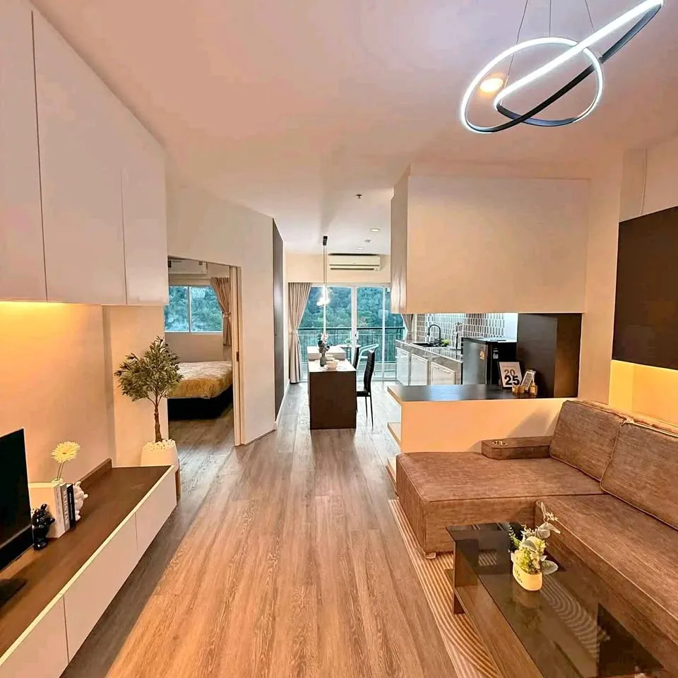 Geräumiges 1-Zimmer-Apartment mit Bergblick zur Miete in Rawai