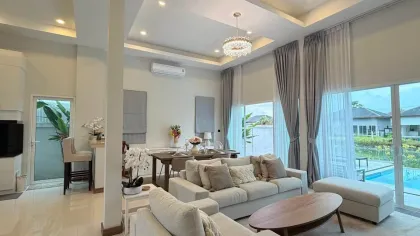 Вилла с бассейном 3 спальни в Ananda Lake Ville, аренда в Таланг, Пхукет