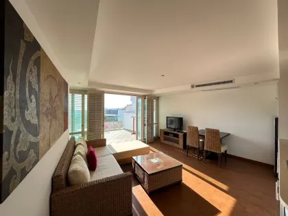 Condominio de 1 dormitorio con vista al mar en alquiler a largo plazo en Kata