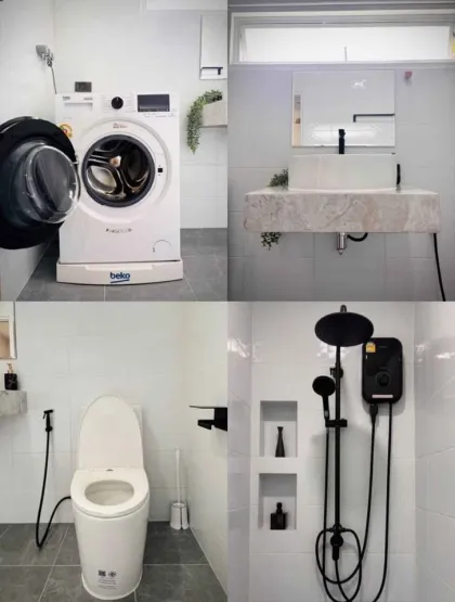 Villa de 2 habitaciones y 2 baños en alquiler cerca de la playa Bang Tao
