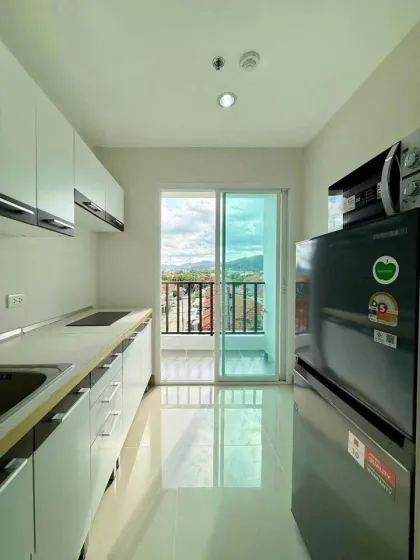 Квартира с 1 спальней и ванной в аренду в The View Condo Suanluang, Таланг