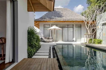 Villa de luxe 3 chambres avec piscine à louer à Anchan Flora, Cherng Talay