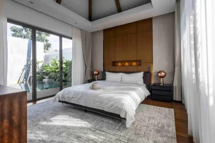 Villa de luxe 3 chambres avec piscine à louer à Anchan Flora, Cherng Talay
