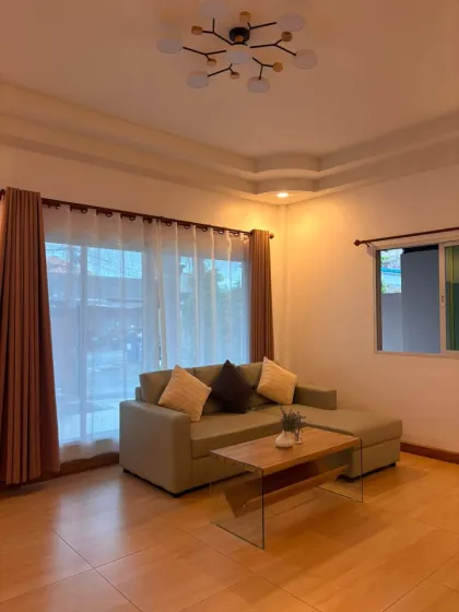 บ้าน 2 ห้องนอน 2 ห้องน้ำ ให้เช่า ใกล้หาดบางเทา
