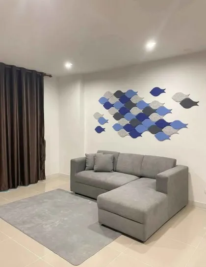 3-Bedroom, 2-Bath Townhouse for Rent at Supalai Bella Thalang, Nai Yang