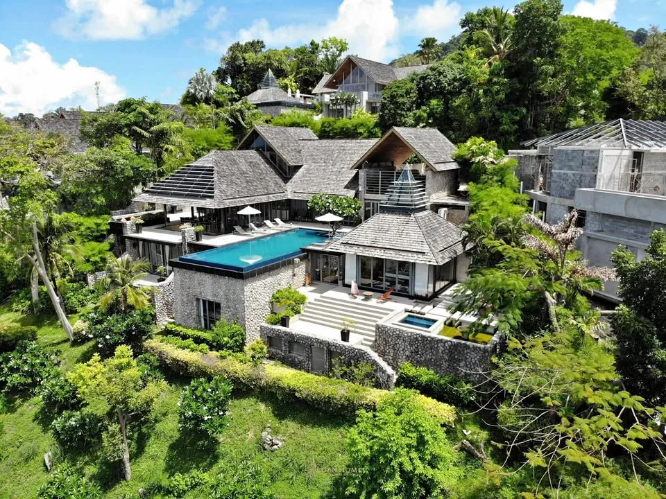 Villa ultra-luxe 5 chambres en bord de mer à Kamala