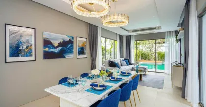Villa moderna de lujo con piscina privada en Seastone Villas