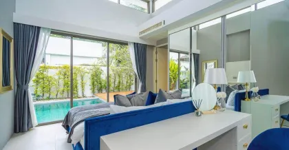 Villa moderna de lujo con piscina privada en Seastone Villas