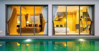 Villa moderna de lujo con piscina privada en Seastone Villas
