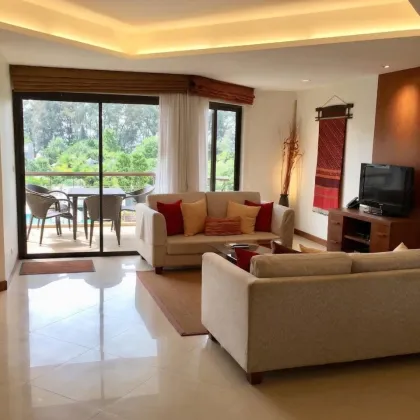 2-комнатная квартира в аренду в Dewa Phuket Resort and Villas, Най Янг