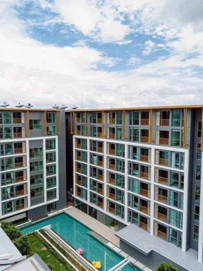 Apartamento de 1 habitación en alquiler en Ozone Condo, Bangtao