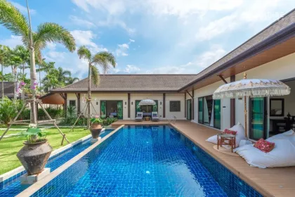 4-Bedroom 4-Bath Villa for Rent in Bang Tao, Phuket