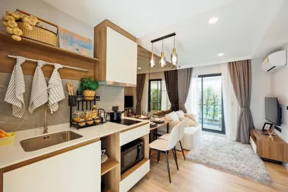 1-комнатная квартира в аренду в Space Cherngtalay Condominium