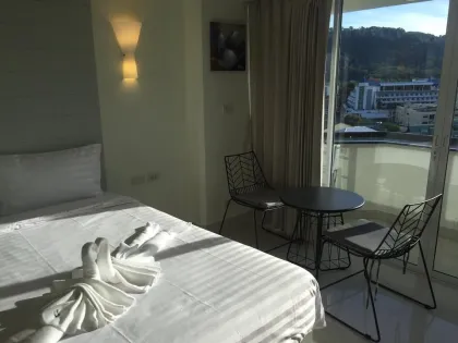 Студия с видом на море в аренду в Patong Heritage Condominium