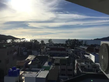 Студия с видом на море в аренду в Patong Heritage Condominium
