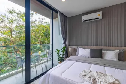 Уютная квартира с 1 спальней и жильем для питомцев в The Viva Patong