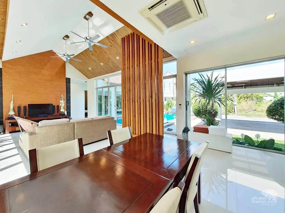 Modern 3-Bedroom Villa for Long-Term Rent near Nai Harn