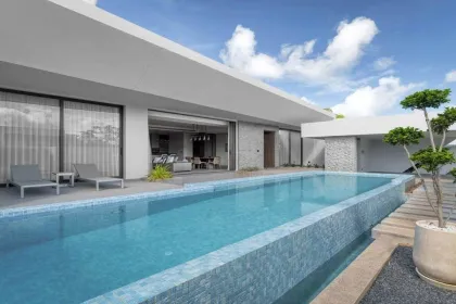 Стильная вилла с 3 спальнями в аренду рядом с Blue Tree Phuket