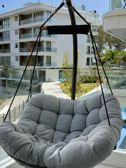Стильная 1-комнатная квартира в Sunshine Beach Residences, Банг Тао