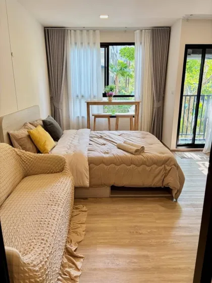 Новая квартира с 1 спальней в dcondo Reef Kathu