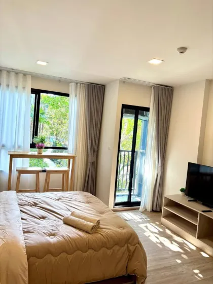 Новая квартира с 1 спальней в dcondo Reef Kathu