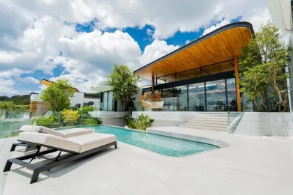Аренда роскошной виллы с бассейном в Botanica Sky Valley, Чернгталай
