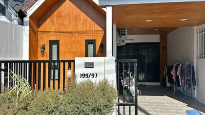 Минималистичный одноэтажный таунхаус с 2 спальнями в Ekachai Village, Таланг