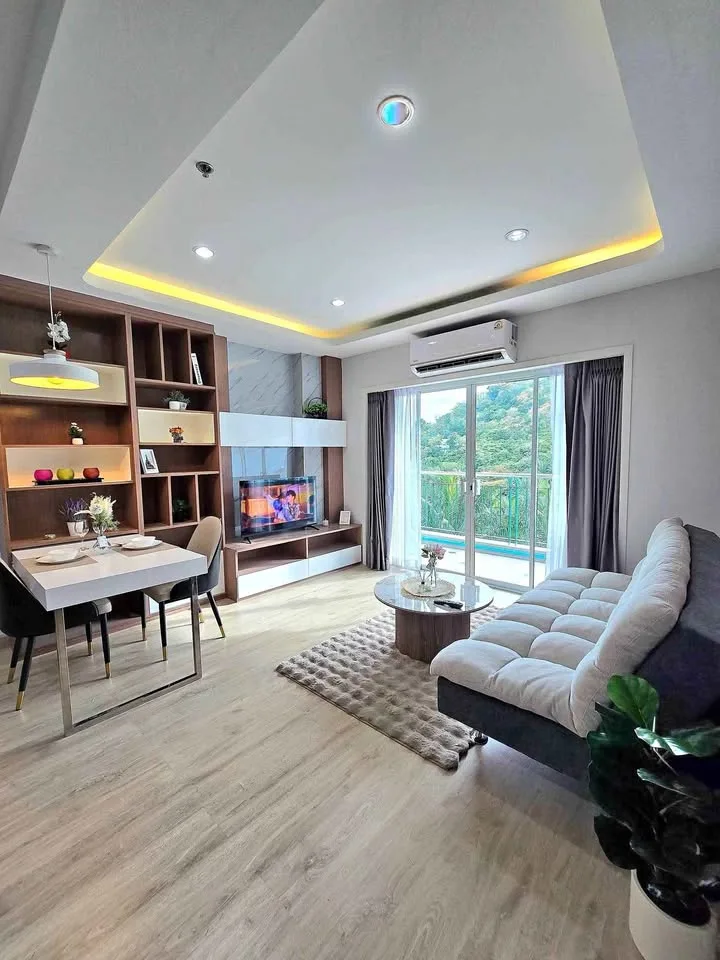 อพาร์ตเมนต์ 1 ห้องนอน พร้อมวิวภูเขา ในกะทู้ ภูเก็ต