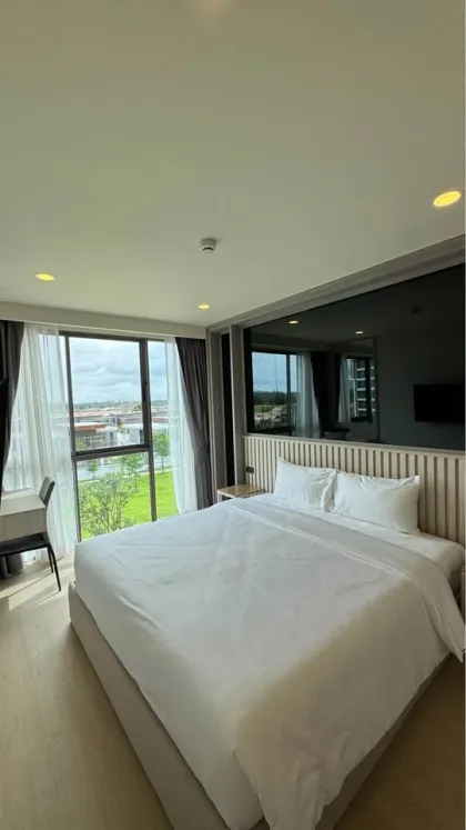 Однокомнатная квартира с балконом и видом в районе Thalang