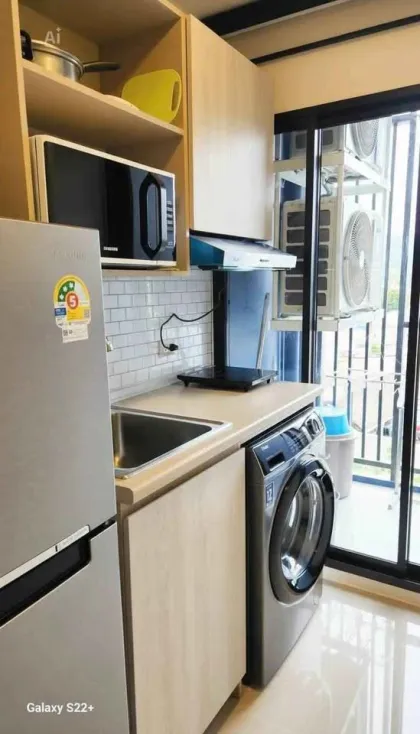 อพาร์ตเมนต์ 1 ห้องนอน 1 ห้องน้ำ ให้เช่าที่ Reef Condo Kathu