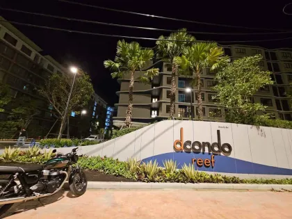 อพาร์ตเมนต์ 1 ห้องนอน 1 ห้องน้ำ ให้เช่าที่ Reef Condo Kathu