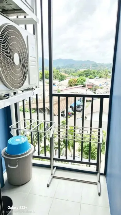 อพาร์ตเมนต์ 1 ห้องนอน 1 ห้องน้ำ ให้เช่าที่ Reef Condo Kathu