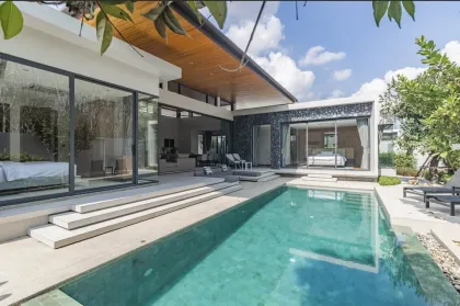 Вилла с 3 спальнями и частным бассейном в Botanica Modern Loft II