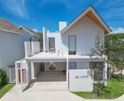 บ้านวิลล่าสมัยใหม่ 4 ห้องนอน 4 ห้องน้ำให้เช่าในบางเทา