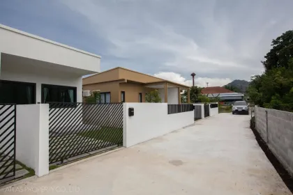 Casa de un dormitorio con cocina cerca de la playa Bang Tao en alquiler