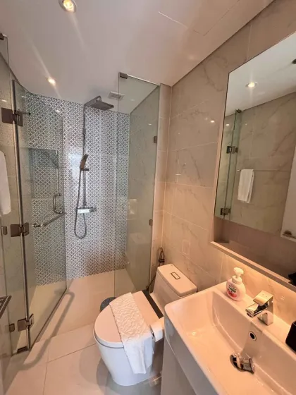 Апартаменты с 2 спальнями и 2 ванными в Cassia Residence Laguna
