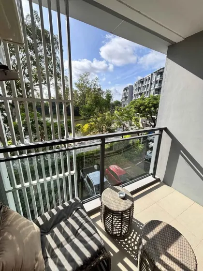 Апартаменты с 2 спальнями и 2 ванными в Cassia Residence Laguna