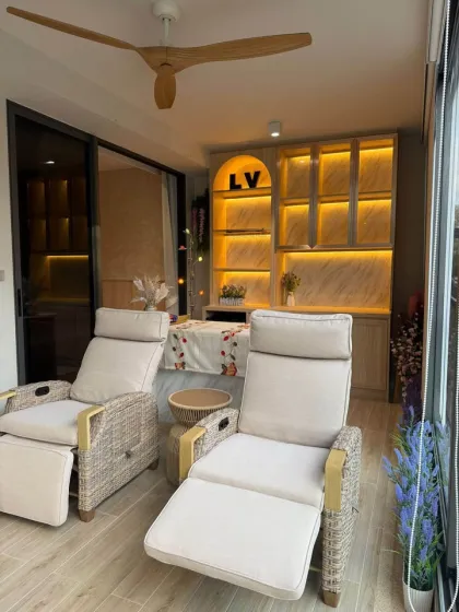 2 спальни и 2 ванные в апартаментах Laguna Beachside, Банг Тао