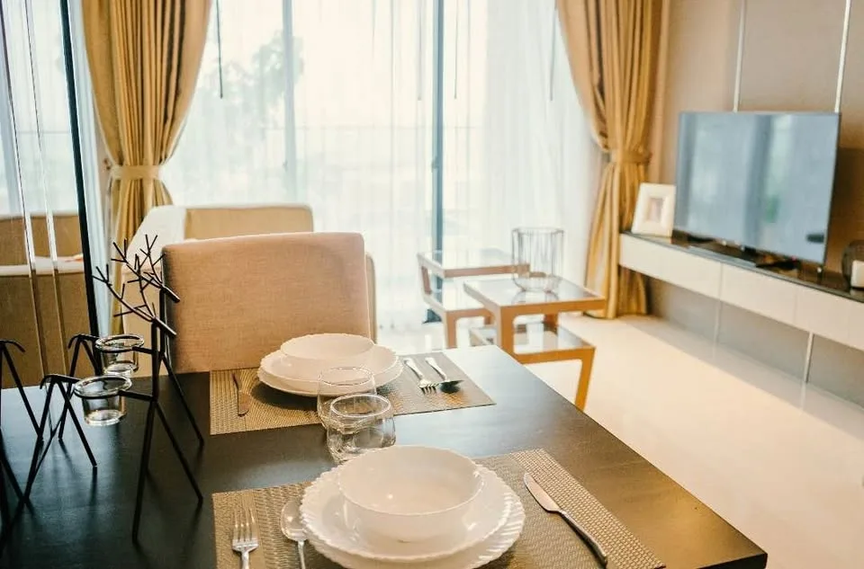 Современный однокомнатный кондоминиум в Mida Grande Resort возле пляжа Сурин