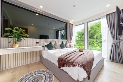 1-комнатная квартира в аренду в The Ozone Condominium, Банг Тао