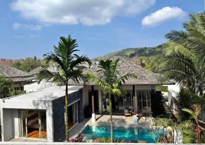 3-Schlafzimmer Villa mit privatem Pool zur Miete in Botanica Lakeside, Layan