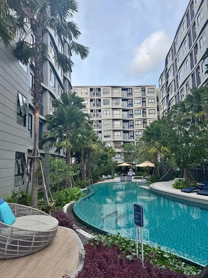 Apartamento de 2 habitaciones y 1 baño en Dcondo Reef Phuket