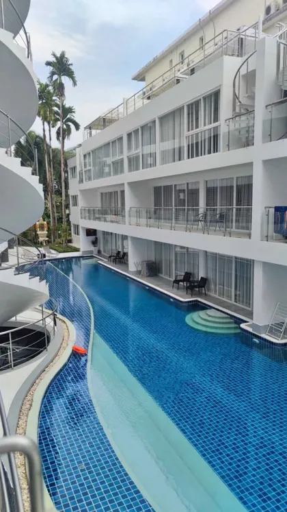 Апартаменты с 2 спальнями и видом на море в Karon Sunset Plaza