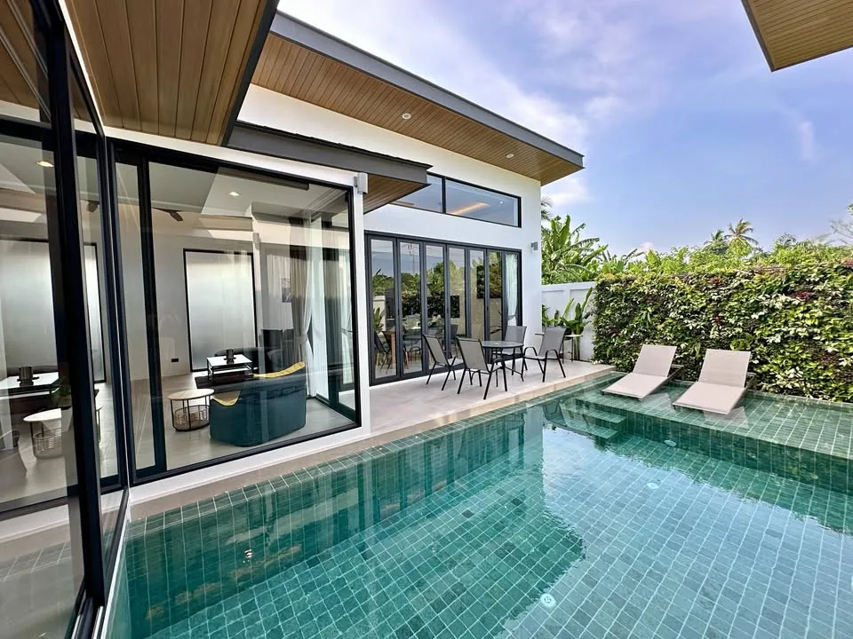 Современная вилла с бассейном, 3 спальни, аренда в Orchard Villas Pasak 3