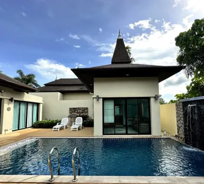 Private Pool Villa with 3 Beds & 4 Baths in Choeng Thale