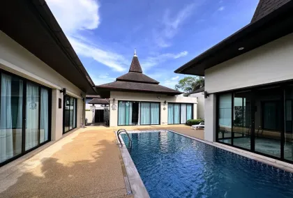 Private Pool Villa with 3 Beds & 4 Baths in Choeng Thale