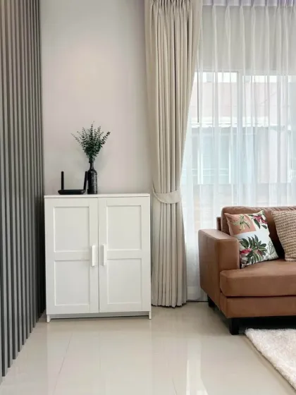 3-Zimmer-Reihenhaus mit Ausstattung zur Miete in Habitia Kohkaew, Kathu