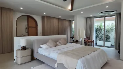 普萨克5卧室热带庭院别墅出租，普吉岛